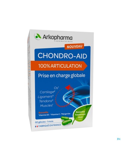 Arkoflex Chondro-aid 100% Articulations Caps 60