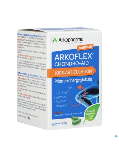 Arkoflex Chondro-aid 100% Articulations Caps 60