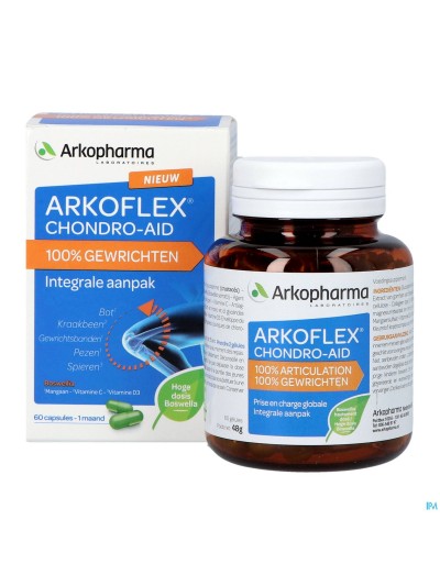 Arkoflex Chondro-aid 100% Articulations Caps 60