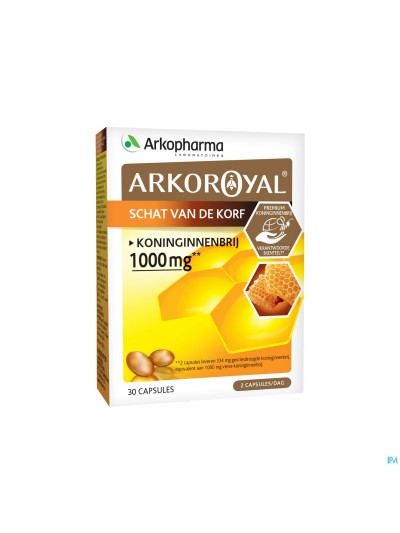 Arkoroyal Gelee Royale 1000mg Caps 30