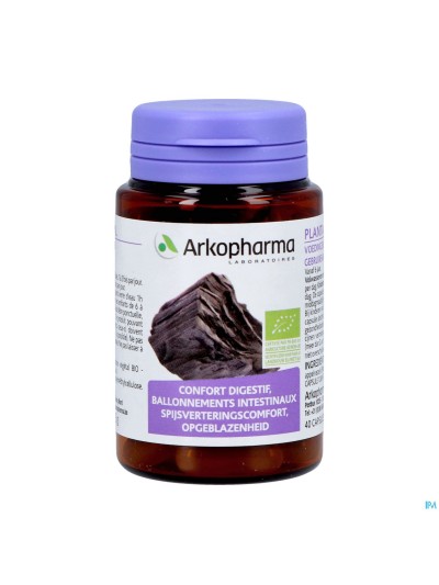 ARKOGELULES CHARBON VEGETAL 40 GELL