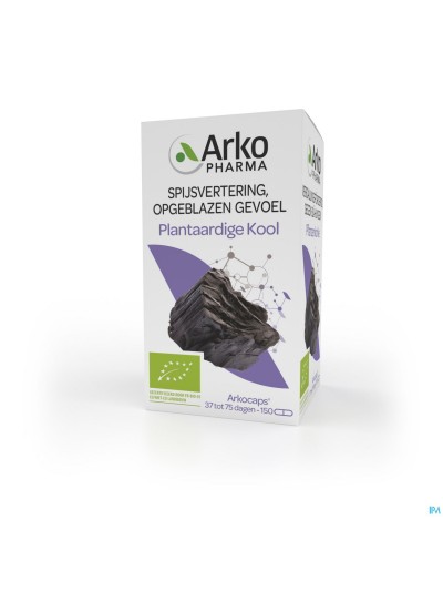 Arkogelules Charbon Vegetal Bio Caps 150