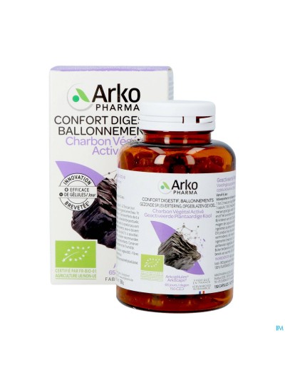 Arkogelules Charbon Vegetal Bio Caps 150