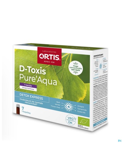D Toxis Pure Aqua Framboise 7x15ml