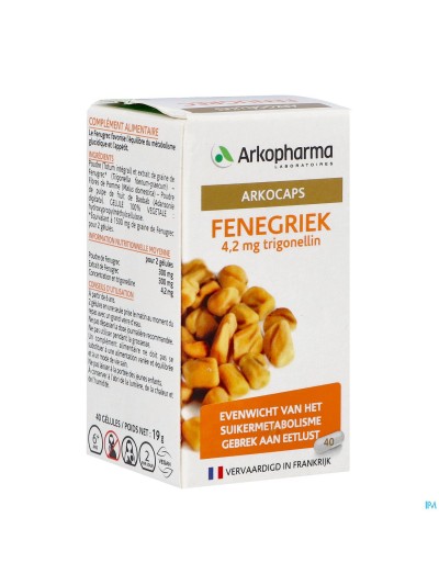 Arkogelules Fenugrec Comp 40