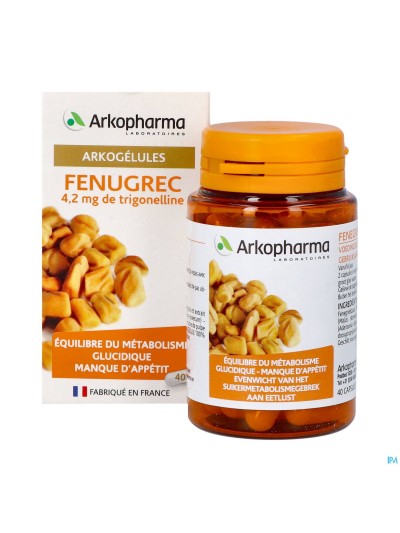 Arkogelules Fenugrec Comp 40