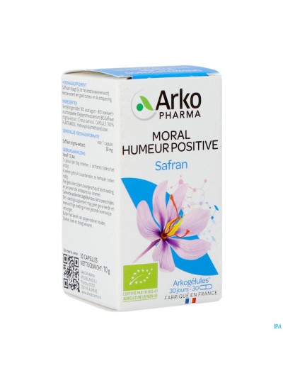 Arkogelules Safran Bio Caps 30