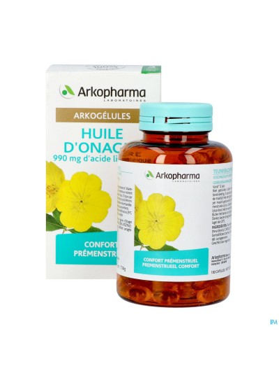 Arkogelules Huile Onagre Comp 180