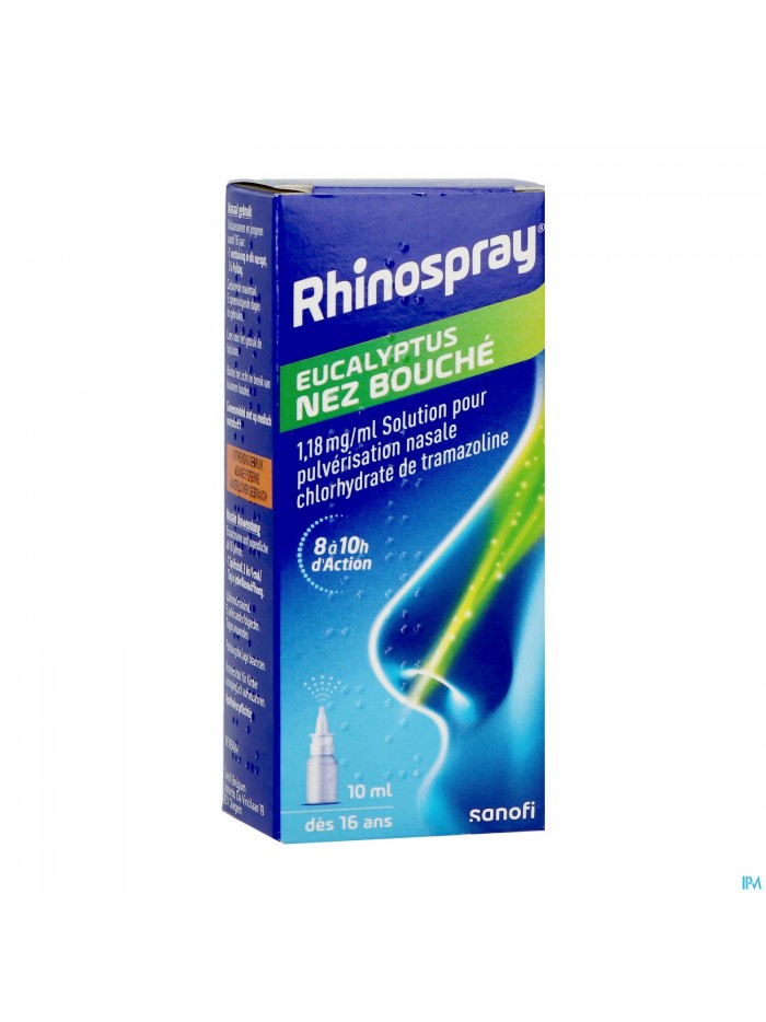 Rhinospray+eucal.nez Bouche 1,18mg/ml Spr Nas.10ml