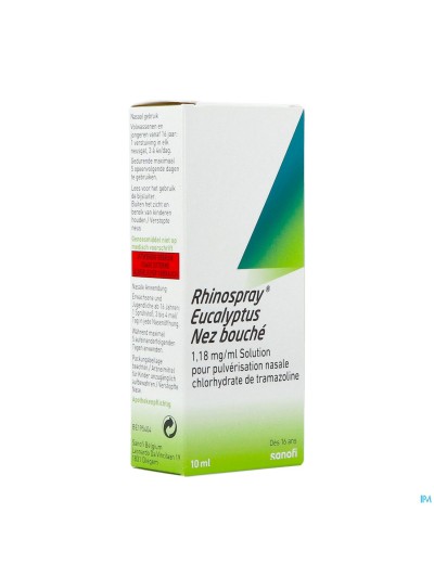 Rhinospray+eucal.verst.neus 1,18mg/ml Neusspr 10ml