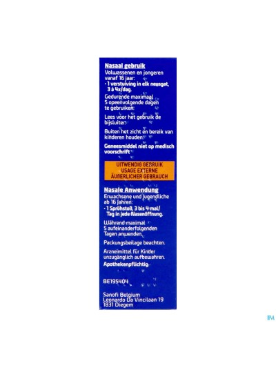 Rhinospray+eucal.nez Bouche 1,18mg/ml Spr Nas.10ml