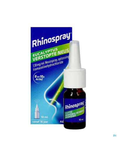 Rhinospray+eucal.nez Bouche 1,18mg/ml Spr Nas.10ml