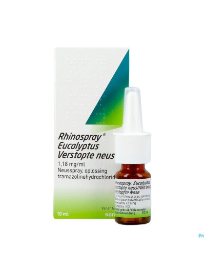 Rhinospray+eucal.nez Bouche 1,18mg/ml Spr Nas.10ml