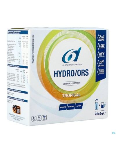6d Hydro Ors Tropical Zakje 28x6g