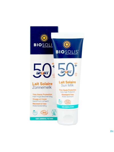 Biosolis Lait Solaire Sport Ip50+ 50ml