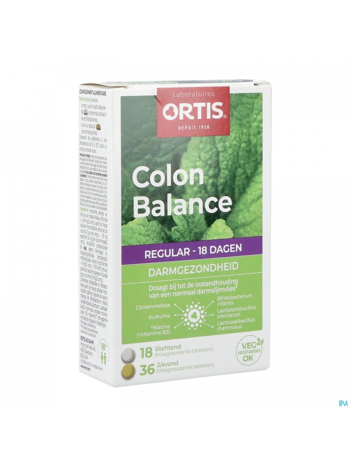 Ortis Colon Balance Regular Tabl 54