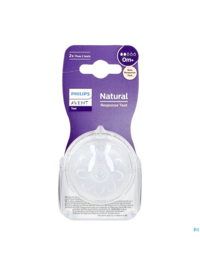 Philips Avent Natural 3.0 Tetine 0m+ T2 1
