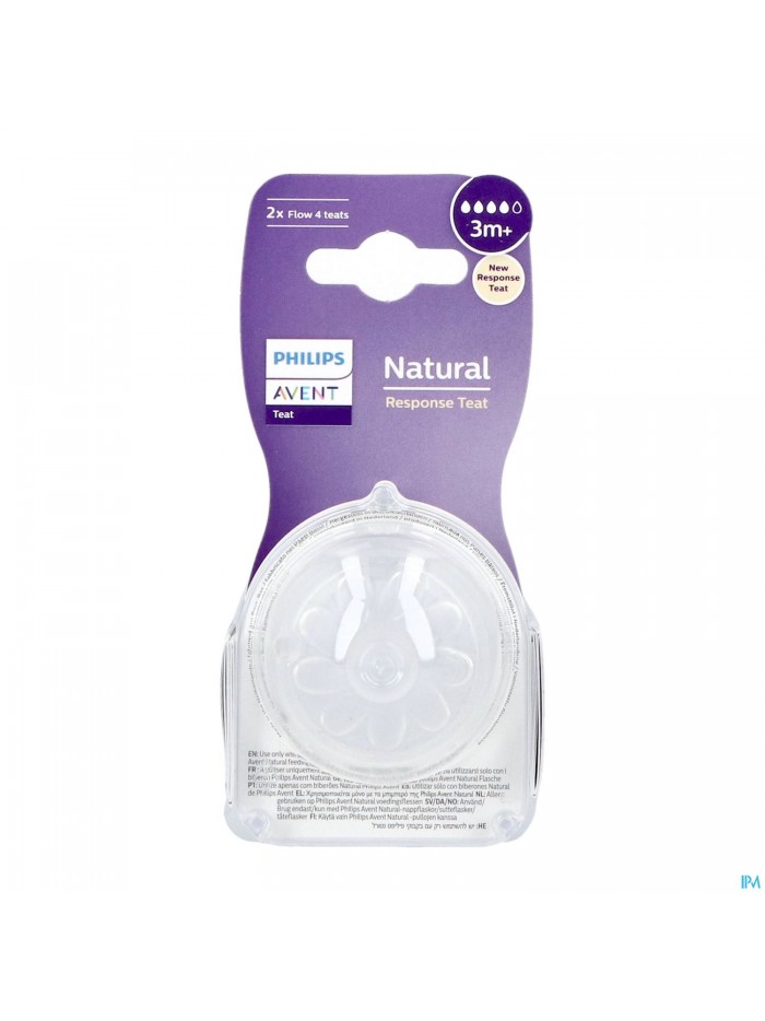 Philips Avent Natural 3.0 Tetine 3m+ T4 1