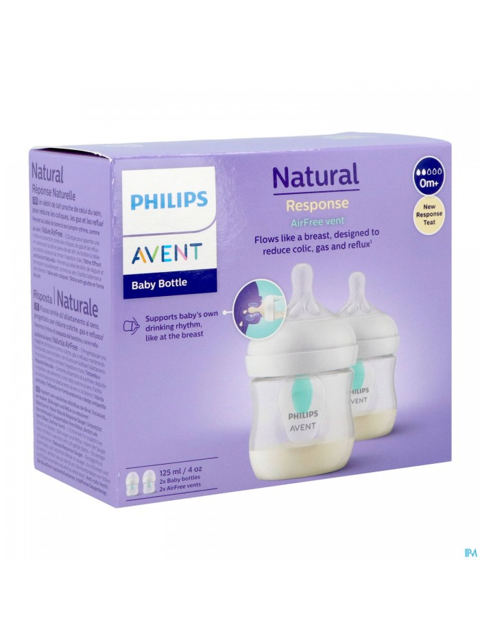 Philips Avent Natural 3.0 Airfree Zuigfles 2x125ml