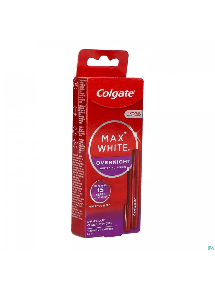 Colgate Max White Stylo Blancheur Nuit 2,5ml Nf