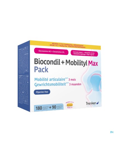 Biocondil+mobilityl Max Pack Comp 180+comp 90 Nf