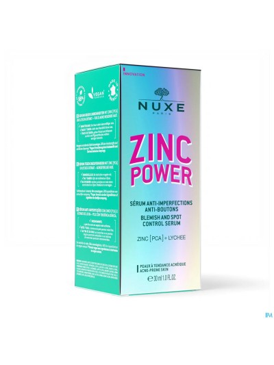 Nuxe Zinc Power Blemish & Spot Control Serum 30ml