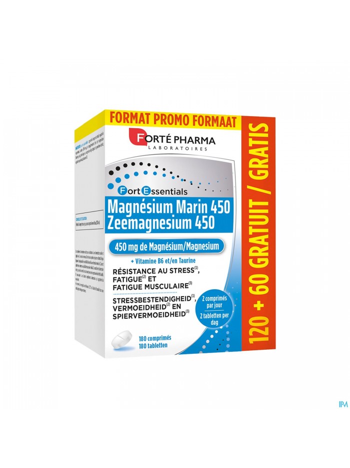 Zee Magnesium 450 Forte Pharma Tabl 180