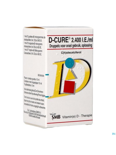 D-cure 2400ie/ml Drinkbare Opl 10ml