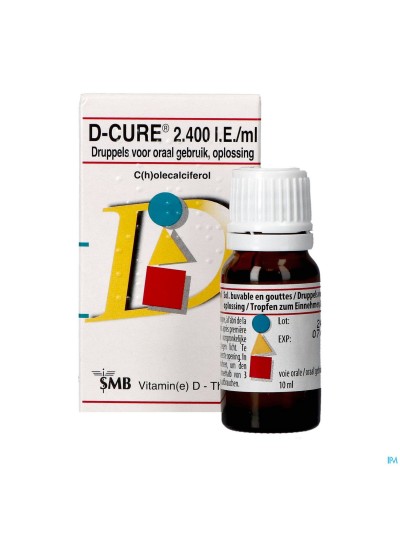 D-cure 2400ui/ml Sol Buvable Fl 10ml