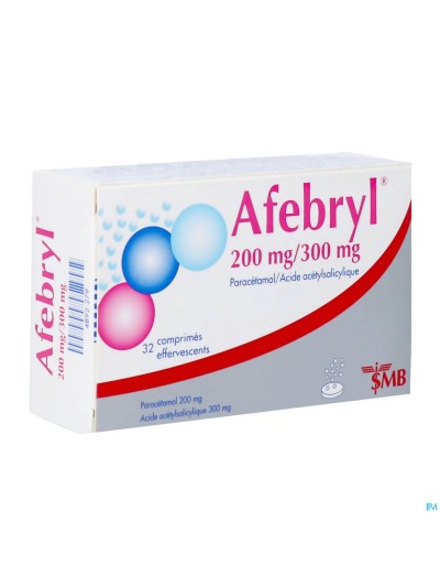Afebryl 200mg/300mg Bruistabl 32 Nf