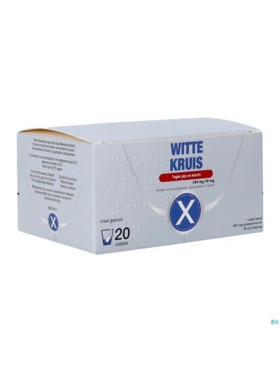 Wit Kruis 500mg/50mg Zakjes 20 Nf