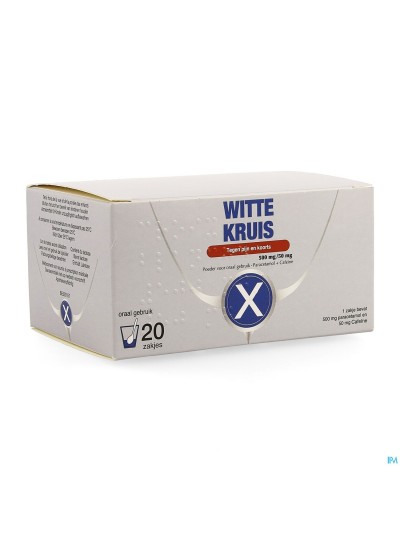 Croix Blanche 500mg/50mg Sach 20 Nf