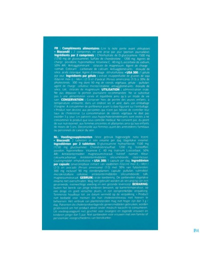 Biocondil Usa 300 Comp Pell 180 + Caps 90 Nf