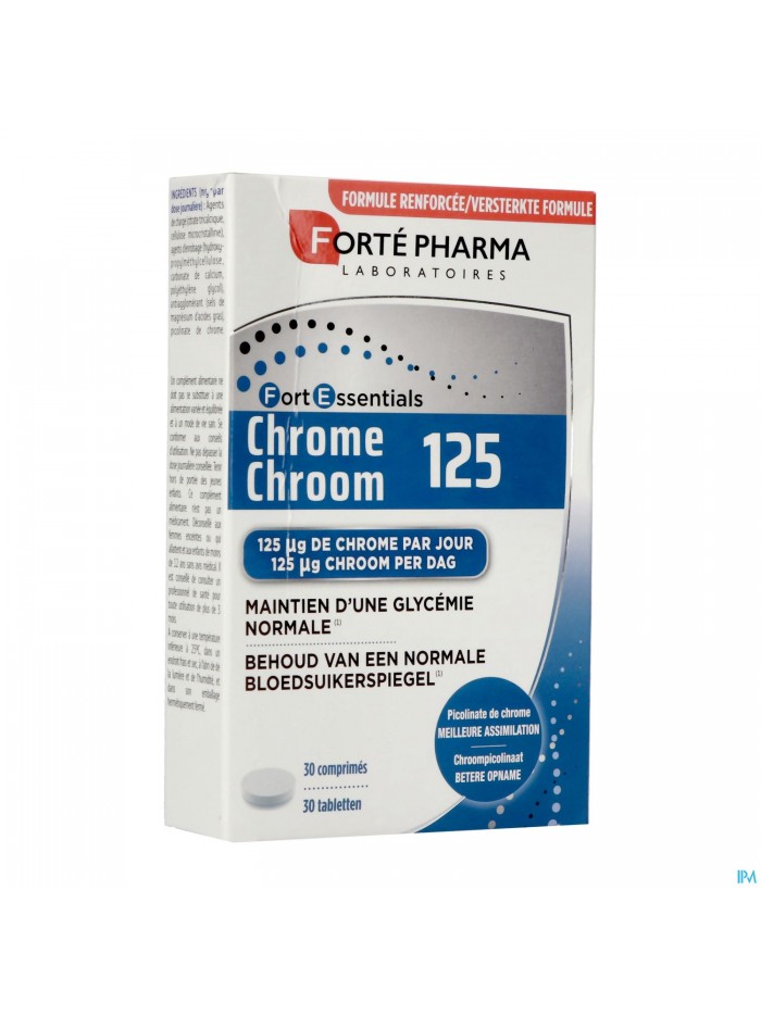 Chroom 125 Tabl 30