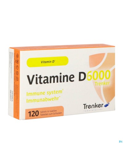 Vitamine D6000 Trenker Tabl 120 Nf