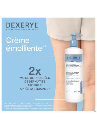 Dexeryl Creme Fl Pompe 500g