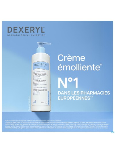 Dexeryl Creme Fl Pompe 500g