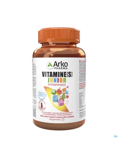 Arko Junior Multivitamines Gommes 60