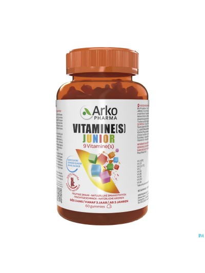 Arko Junior Multivitamines Gommes 60