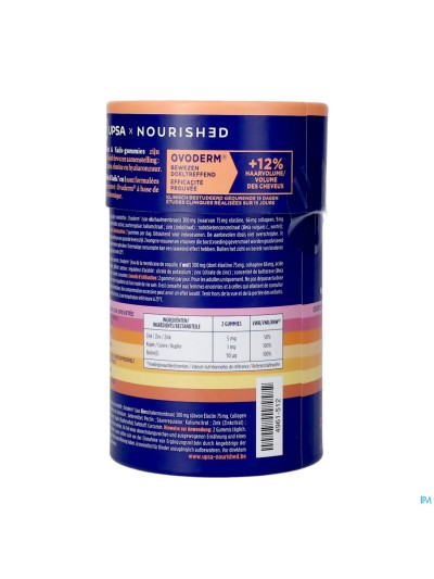Upsa Nourished Collagen Hair&nails Gommes 30