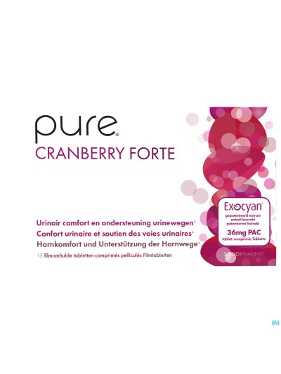Pure Cranberry Forte Filmomh Tabl 30