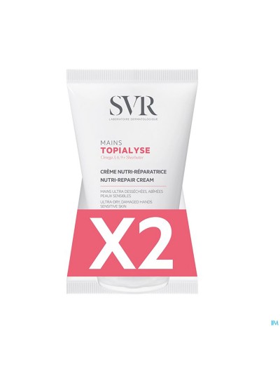 Svr Creme Mains Duo Tube 2x50ml