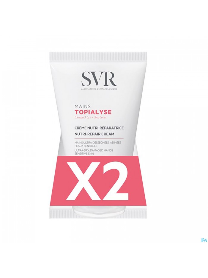 Svr Handcreme Duo Tube 2x50ml