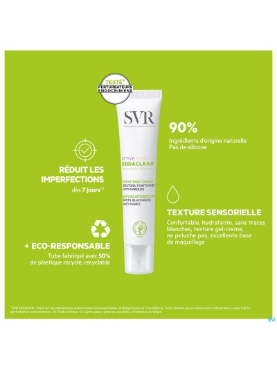 Svr Sebiaclear Active Teintee 40ml
