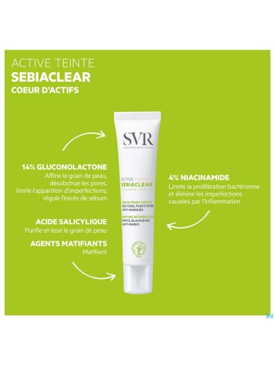 Svr Sebiaclear Active Getint 40ml