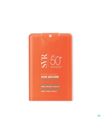 Svr Sun Secure Spray Pocket Spf50+ 20ml