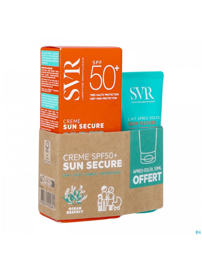 Svr Sleeve Sun Secure Cr Spf50+ +a/sun 50ml Gratis