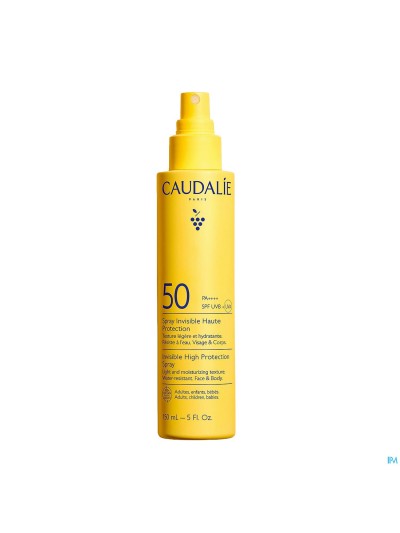 Caudalie Sun Onzichtb.spray Hoge Besch.spf50 150ml