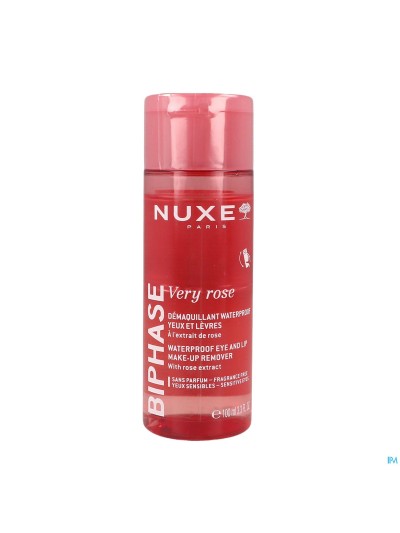 Nuxe Very Rose Demaq Waterproof Biphase Yeux 100ml