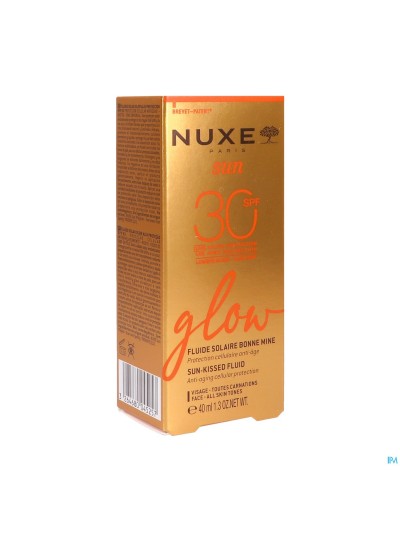 Nuxe Sun Fluide Solaire Bonne Mine Spf30 Glow 40ml
